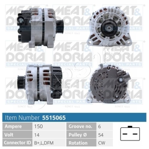 Alternator for citroen - for, fiat