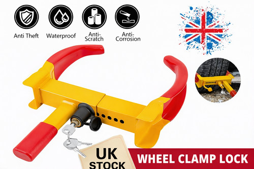 Wheel clamp for - wheel, trailer
