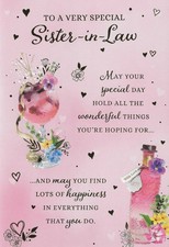 TO A VERY SPECIAL SISTER IN