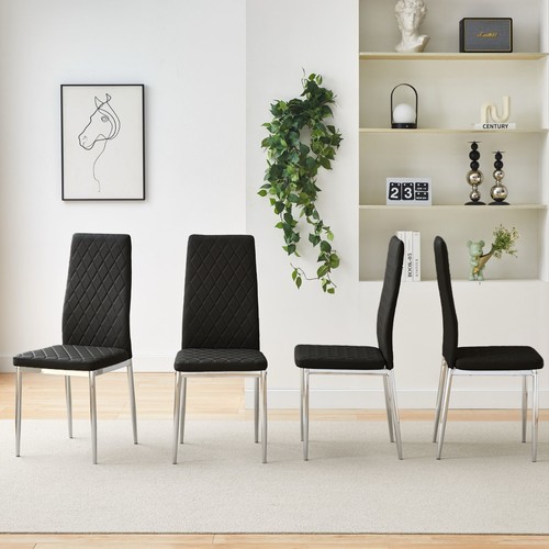 Dining chairs set faux - chairs, of