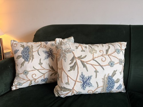 Vintage crewel work - work, wool
