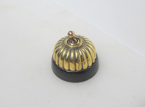 Antique brass ceramic light - antique,