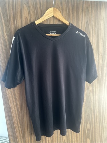 Yonex men black tennis t - yonex,