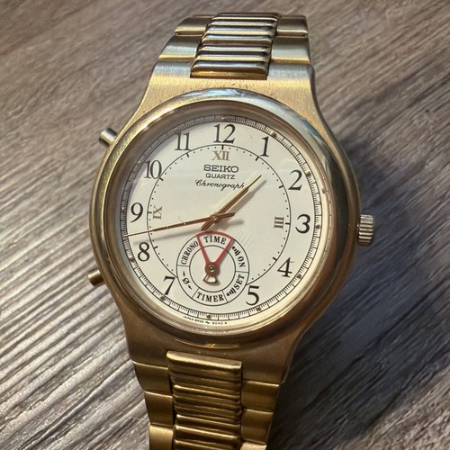 Seiko quartz chronograph - quartz,
