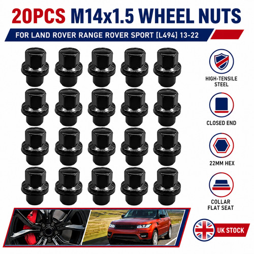 20pcs wheel nuts m14x1 - wheel, for