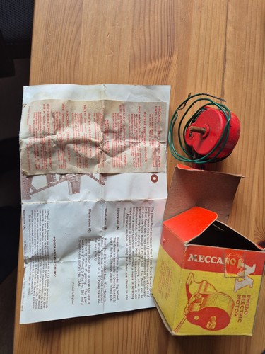 Meccano emebo motor pre loved - pre,