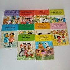 Topsy and Tim Book Bundle 70-80's Vintage 10 Paperbacks by Jean & Gareth Adamson