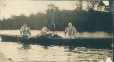 1931 1st Btn Welch Regiment Rowers All named Desc 3x1.6" orig photo