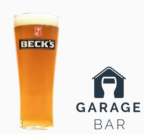 Single becks pint beer - single, glass