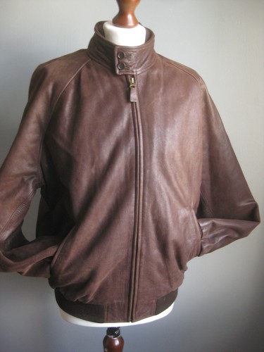 Leather jacket 40 42 - leather, 38