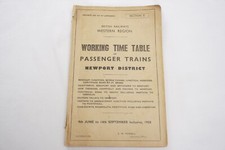 1958 Western Region Railway