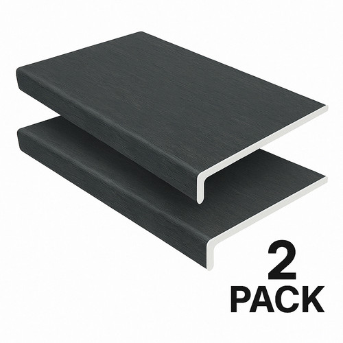 Anthracite grey upvc capping - anthracite,