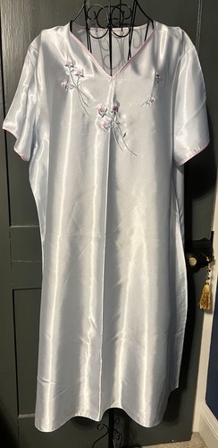Light blue satin style - m&s,