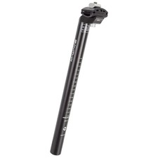 M-Wave Seat Post | Alloy Black | 350mm Stem length |  25.4 27.2  Bicycle Bike