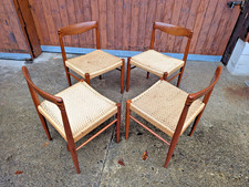 4 x Teak Dining Chairs Bramin