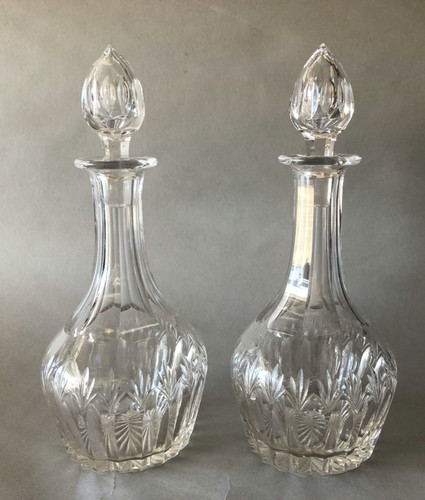 Pair elegant heavy deep cut - pair,