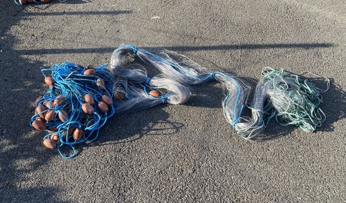 Fully rigged monofil fishing - ,