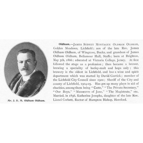 James sydney montague oldham - james,