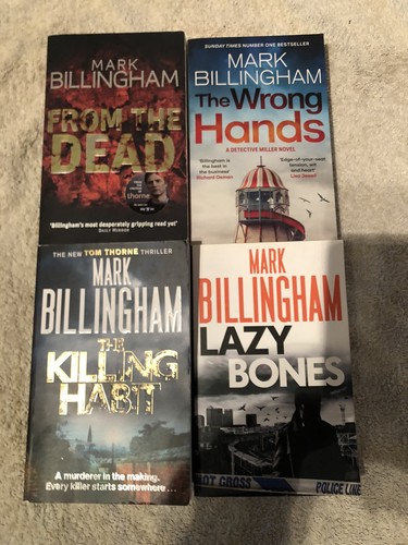 Mark billingham paperback - billingham, x4