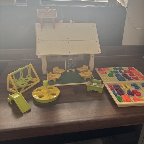 Vintage fisher price school - vintage,