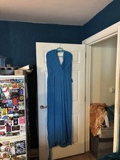 Forever Unique Women's Turquoise Jumpsuit Size 18