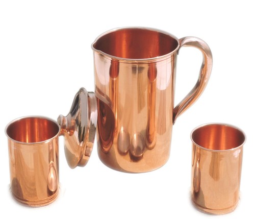 Handmade pure copper jug - handmade,