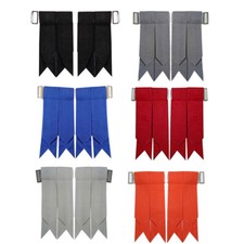 kilt flashes plain colors Kilt hose Flashes scottish highland kilt flashes