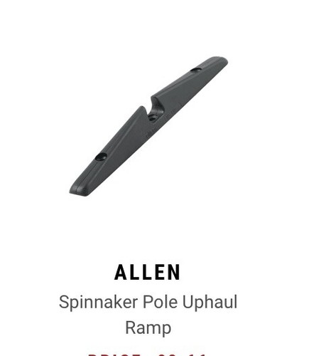 Sailing dinghy spinnaker pole - sailing,
