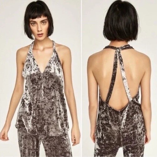 Zara silver grey velvet - silver,