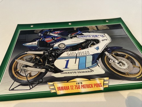 Yamaha tz750 patrick pons - patrick, 1979