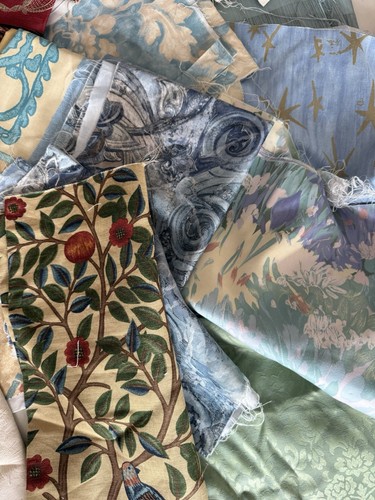 Designer fabric remnants - designer,
