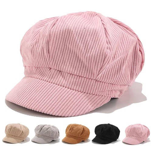 Ladies corduroy baker boy - corduroy,