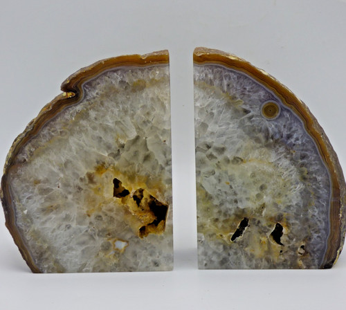 Large natural agate geode - large,