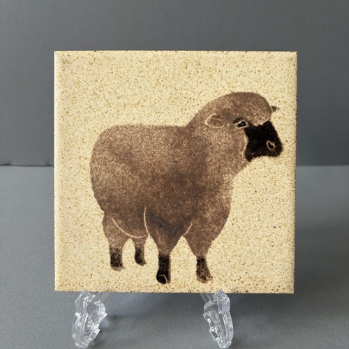 Decorative sheep wall tile - sheep,