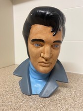 Elvis Presley Bust Statue Portrait RARE collectable chalkware 