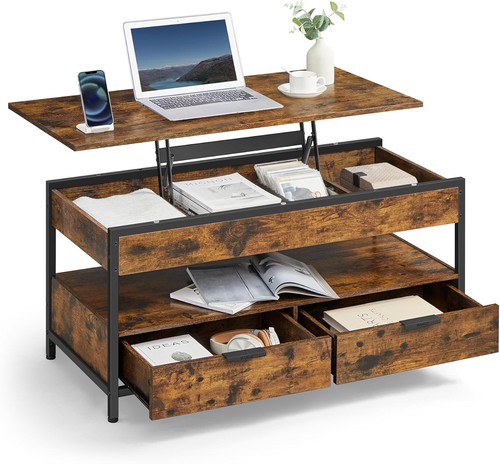 Vasagle lift top coffee - lift, table
