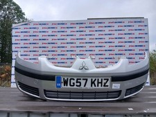 MITSUBISHI COLT HATCHBACK 5DR MK6 2007 SILVER FRONT BUMPER MARKS