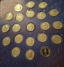 Year 2000 Masters of th Millenium coin set of 21 coins in folder