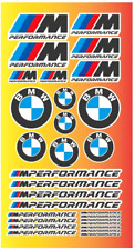 BMW STICKERS DECALS  M POWER-PORFORMANCE- BADGES  waterproof vinyl non fading . 