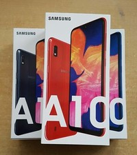 Genuine Samsung Galaxy A10 (2019) Empty Box With/Without UK/EU Accessories Black