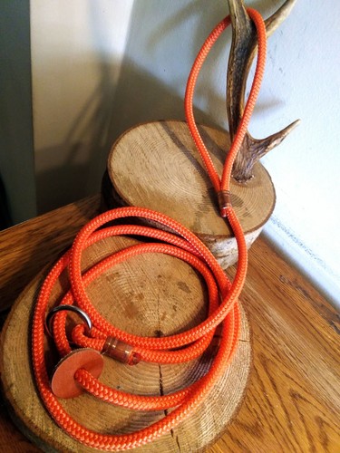 Handmade orange 8mm gun - orange, dog
