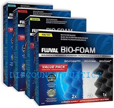 Fluval Bio-Foam Media Value Pack 107 207 307 407 External Filter 106 206 306 406