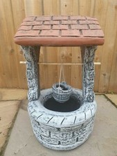 Stone Concrete Wishing Well