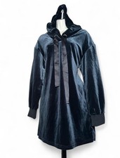 ZARA Basic Black Velvet Velour