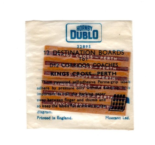 Hornby dublo kings - hornby,