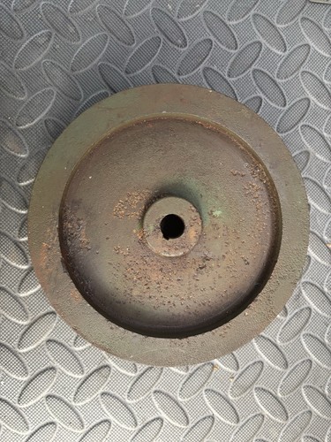 Vintage antique steel pulley - pulley, 7