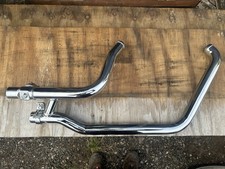 Harley Davidson Twin Cam Exhaust Headers NOS Shop Soiled Chrome Scratches