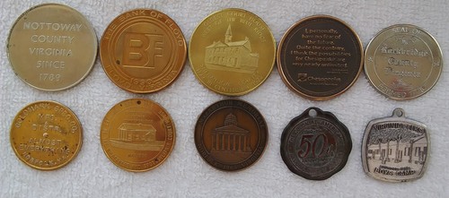 Medallions from different - 10,