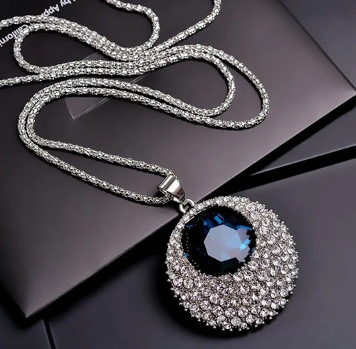 Blue sapphire 4cm large - sapphire,