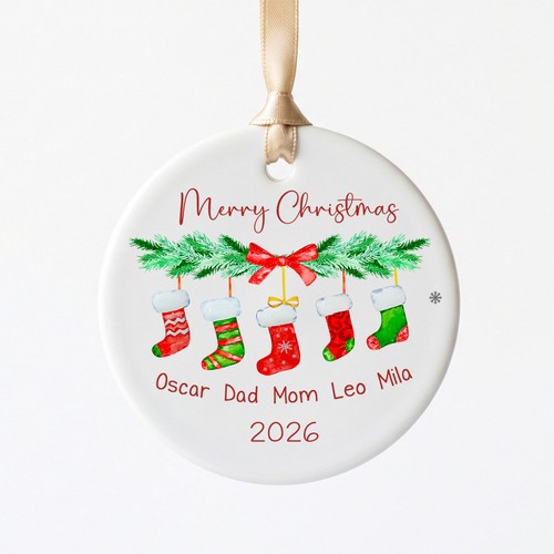 Personalised christmas bauble - personalised,